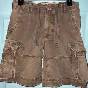 Abercrombie Brown Cargo Shorts Size 12